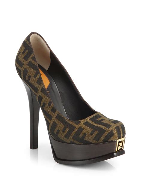 cheap fendi high heels|fendi platform heels.